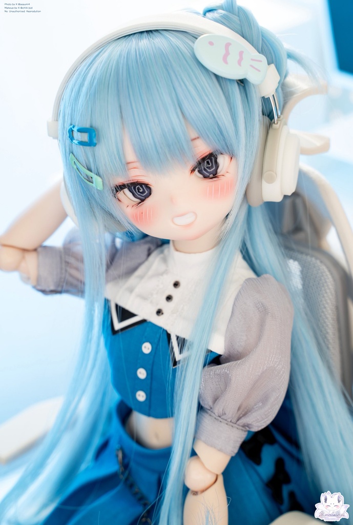 「配信前夜ログイン-内緒モード-」MDD・DDP ドール服 6点セット