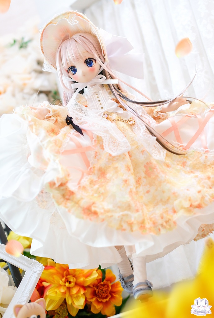 「ペタルキャンバス -金糸雀-」MDD・DDP・SDM通用 ドール服 5点~7点セット