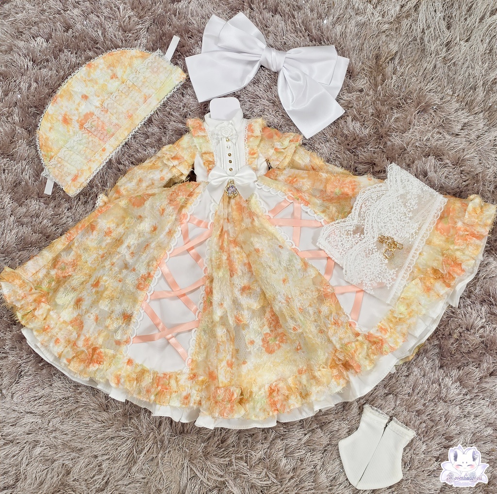 「ペタルキャンバス -金糸雀-」MDD・DDP・SDM通用 ドール服 5点~7点セット