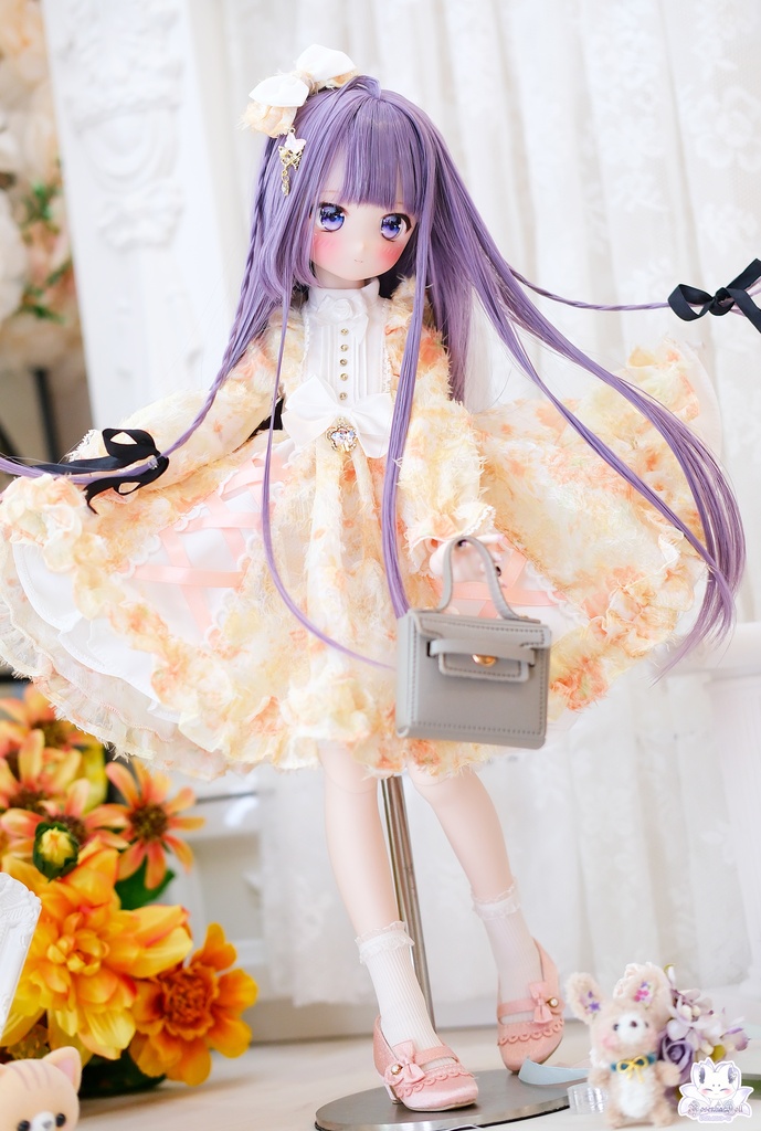 「ペタルキャンバス -金糸雀-」MDD・DDP・SDM通用 ドール服 5点~7点セット