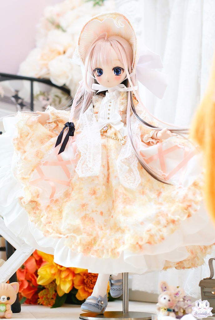 「ペタルキャンバス -金糸雀-」MDD・DDP・SDM通用 ドール服 5点~7点セット