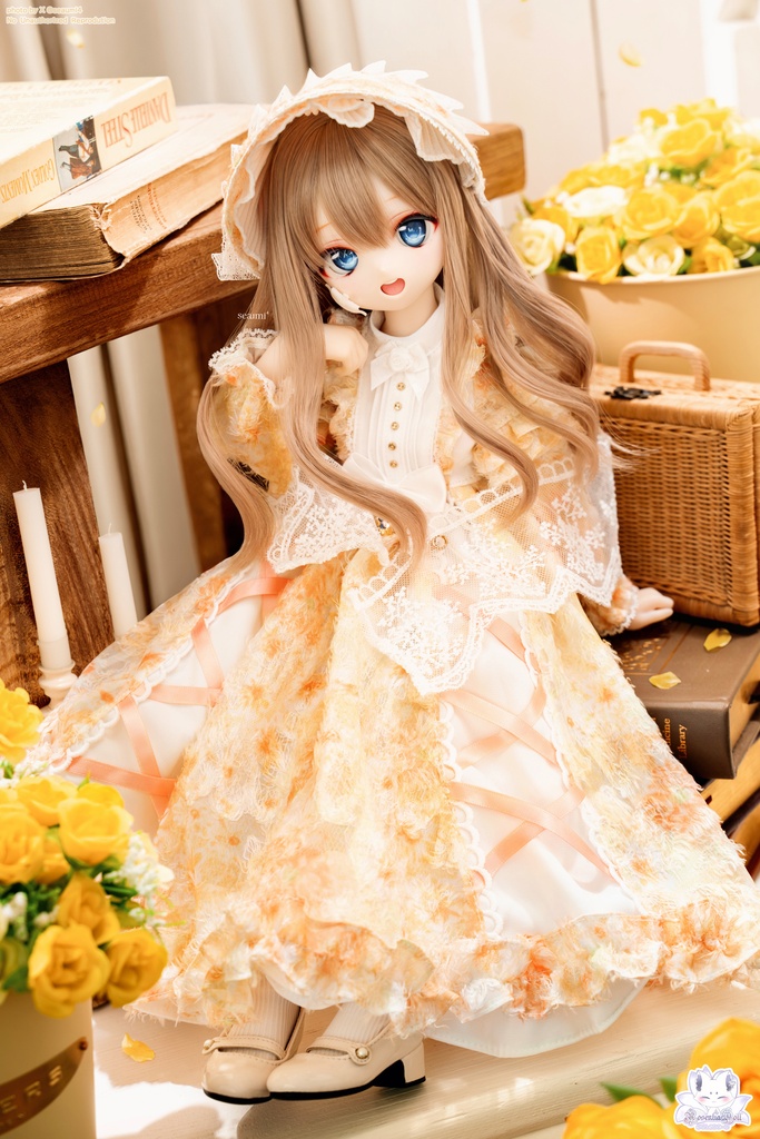 「ペタルキャンバス -金糸雀-」MDD・DDP・SDM通用 ドール服 5点~7点セット