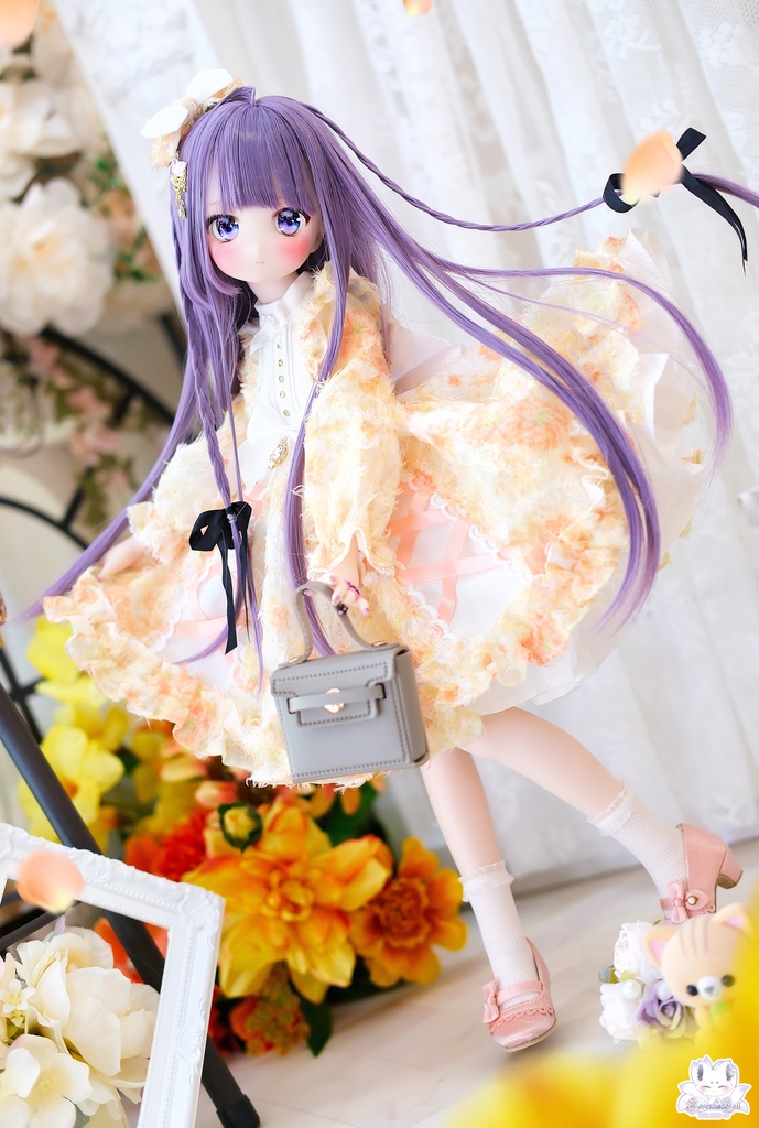 「ペタルキャンバス -金糸雀-」MDD・DDP・SDM通用 ドール服 5点~7点セット
