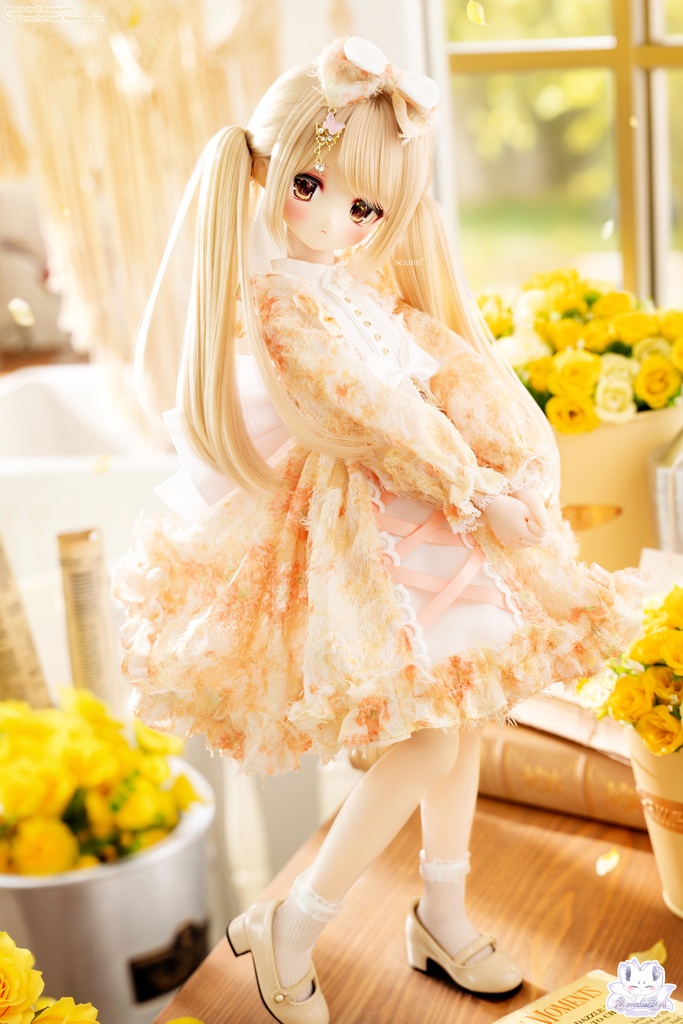 「ペタルキャンバス -金糸雀-」MDD・DDP・SDM通用 ドール服 5点~7点セット