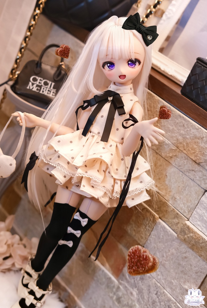 「ミス・ルミ」MDD・SDM通用 ドール服 4点セット
