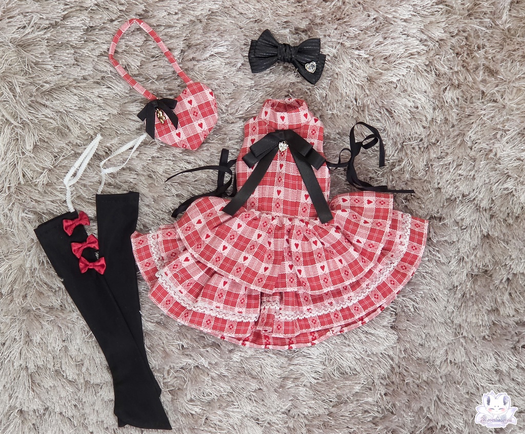 「ミス・ルミ」MDD・SDM通用 ドール服 4点セット