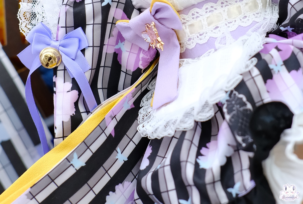 「メイド万華鏡」DD・DDS・SDgr・1/3サイズ ドール服 11点セット 着物 和風メイド服