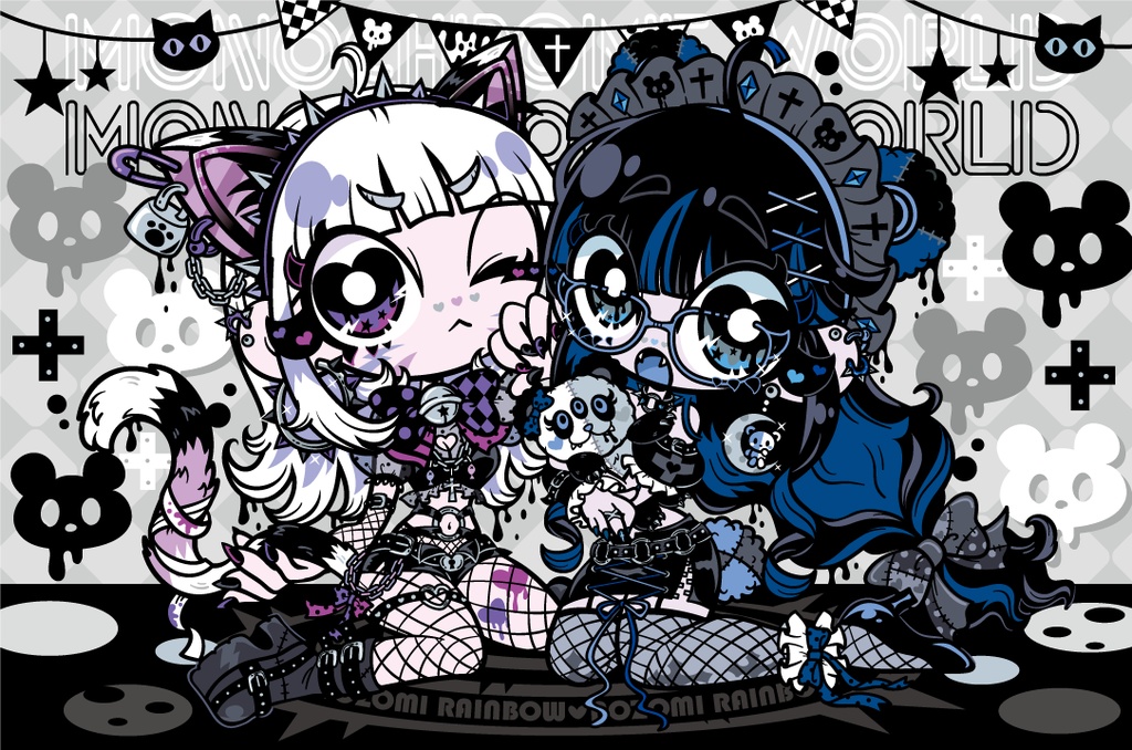 ポストカード★MONOCHROME WORLD