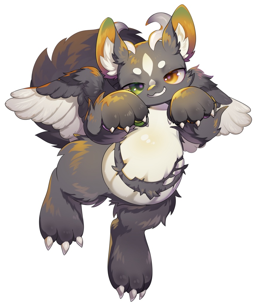 【汎用モデル】ハロウィン2025Ver.赤ちゃんドラゴン