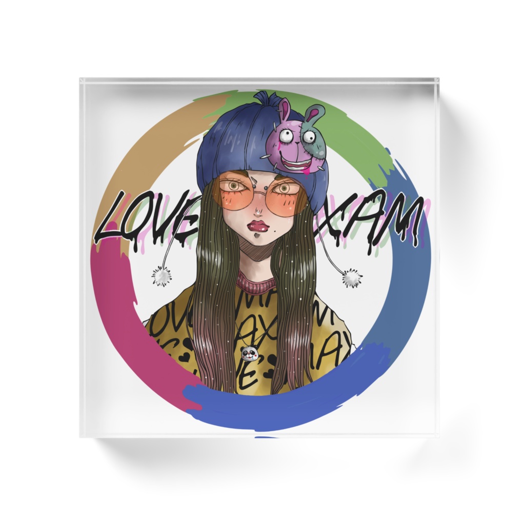 エモ女子(サングラス)