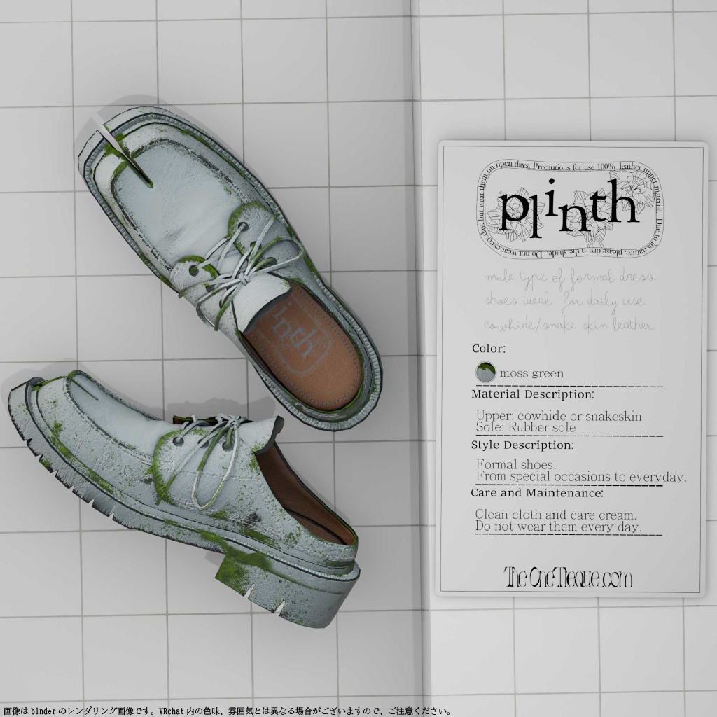 plinth shoe