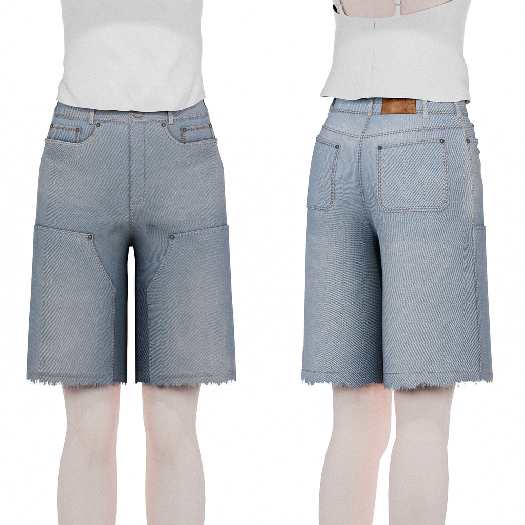 Cotton Twill Shorts