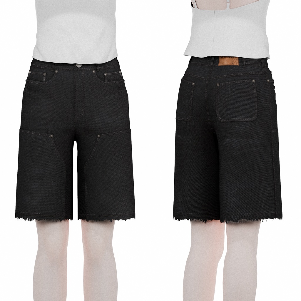 Cotton Twill Shorts