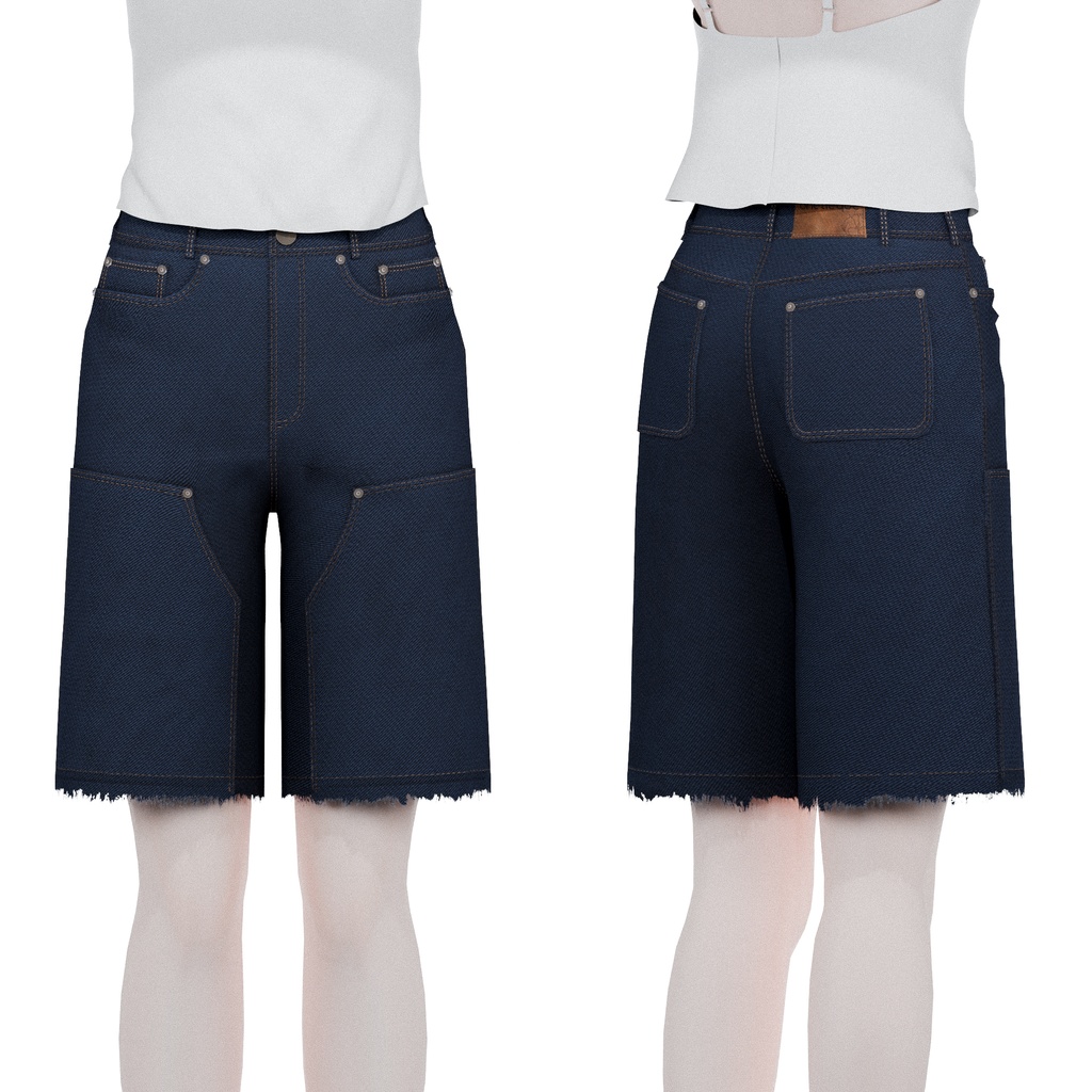 Cotton Twill Shorts