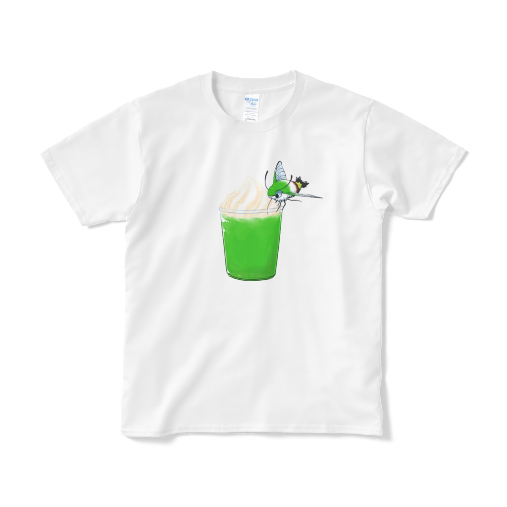 抹茶オオスカシバTシャツ