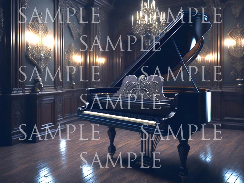 A研AI背景素材集v2 洋館(ホラー風) 500