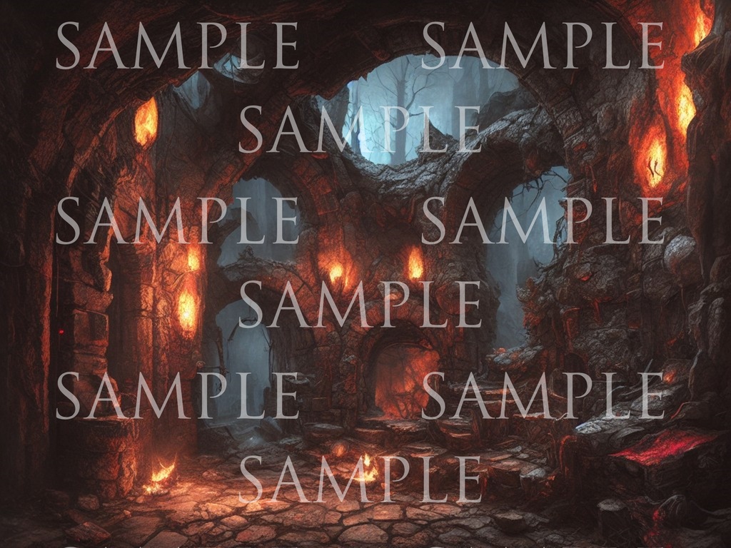 A研AI背景素材集v2 洋館(ホラー風) 500