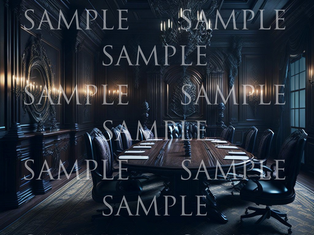 A研AI背景素材集v2 洋館(ホラー風) 500