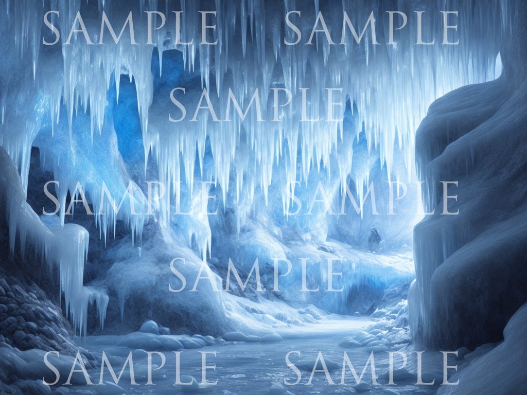 A研AI背景素材集ver1洞窟500