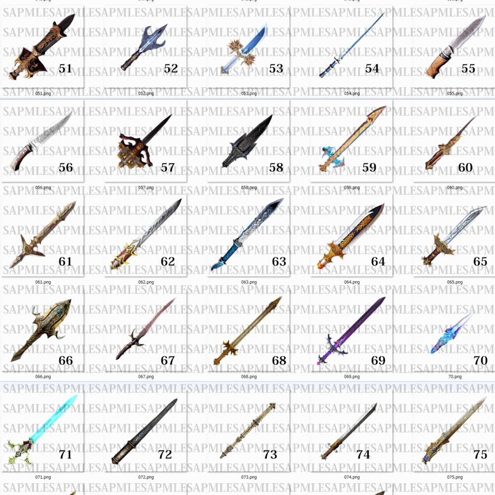 AIアイテム(武器no1~100