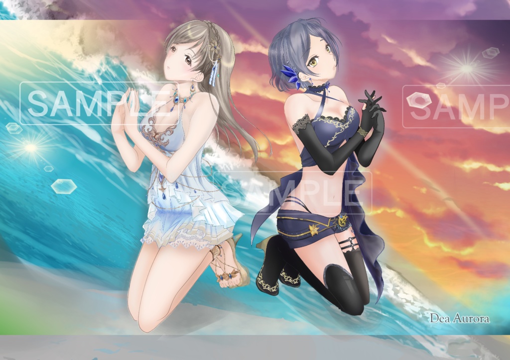 夜明けの女神 A3ポスター Welcomeさんち Booth