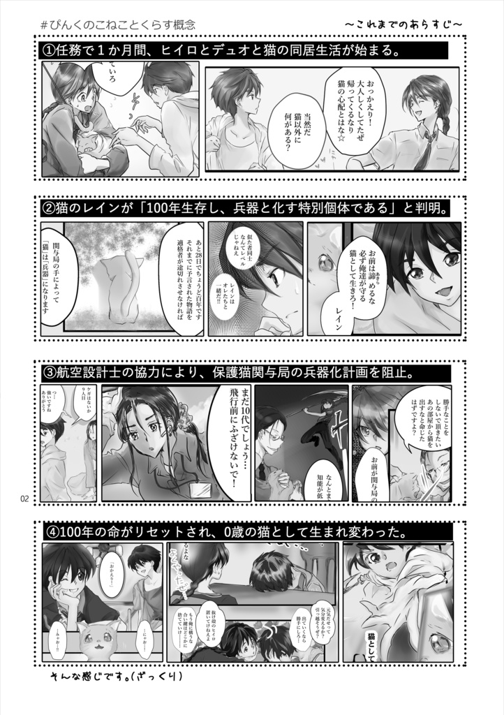 Cat Friendly Office(ぴんくのこねことくらす概念02)