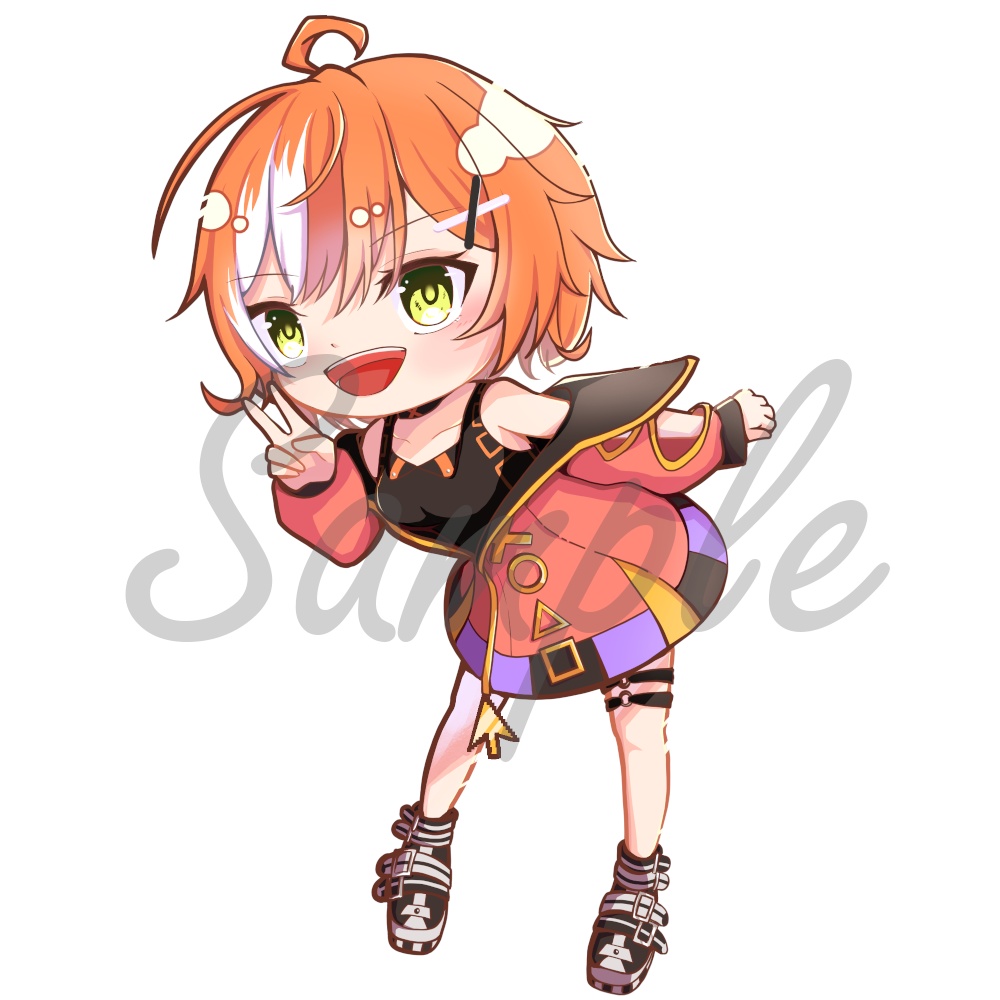 【1周年記念】アクリルキーホルダー【甘白廿日】