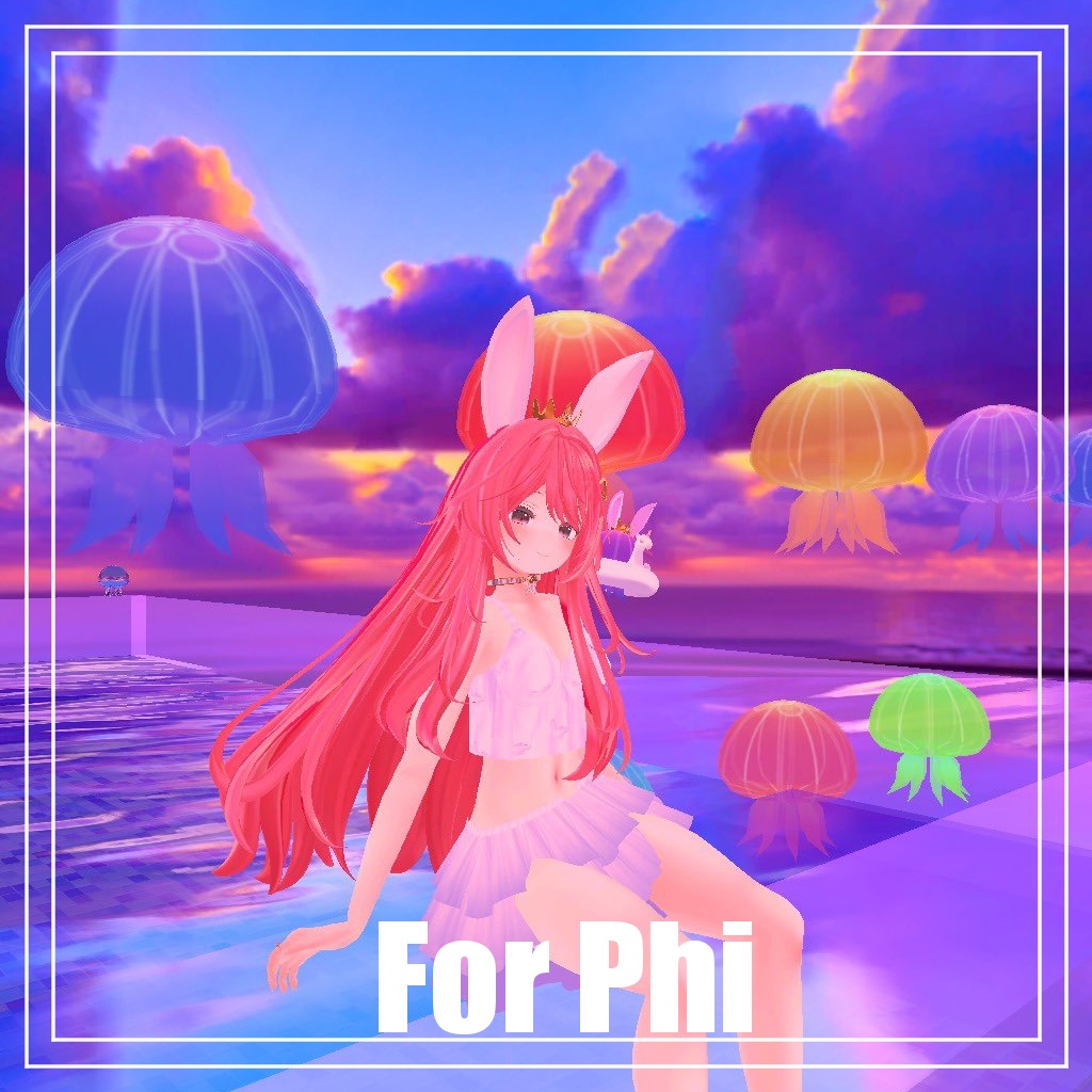 VRChat想定 ファイちゃん&デジエルさん用 水着 Sleepy Unicorn