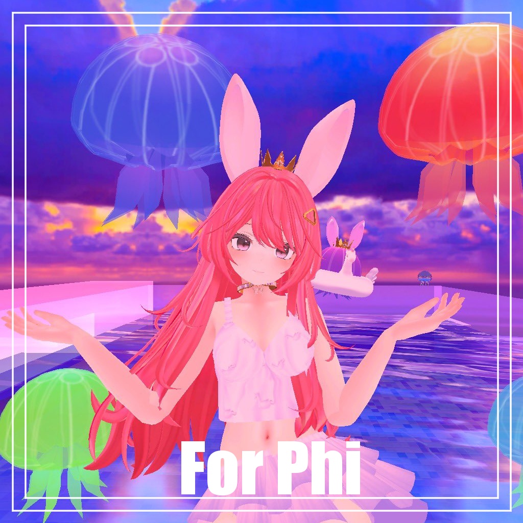 VRChat想定 ファイちゃん&デジエルさん用 水着 Sleepy Unicorn