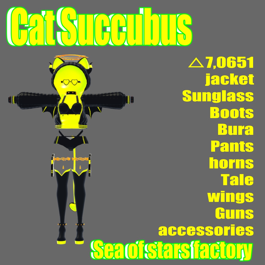 Cat Succubus assets