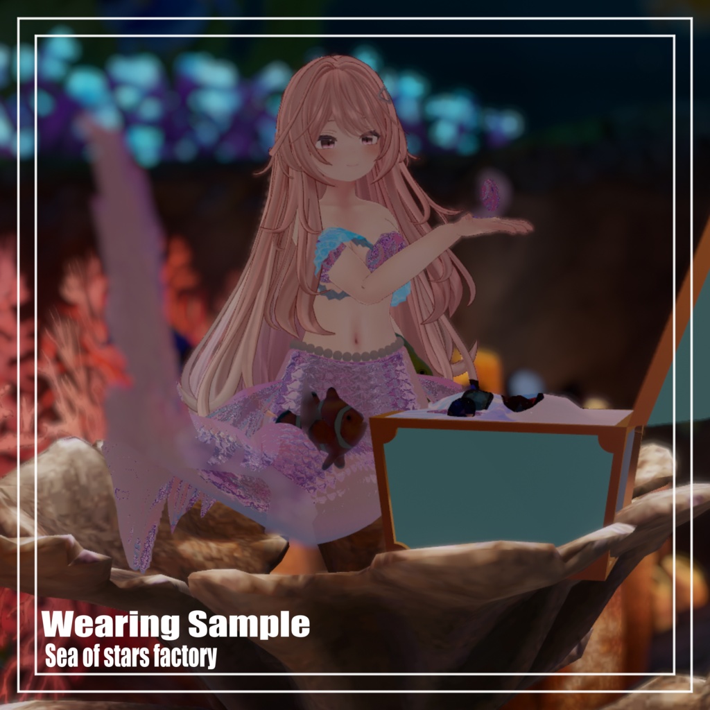 Crystal Mermaid アセット正規版 複数対応