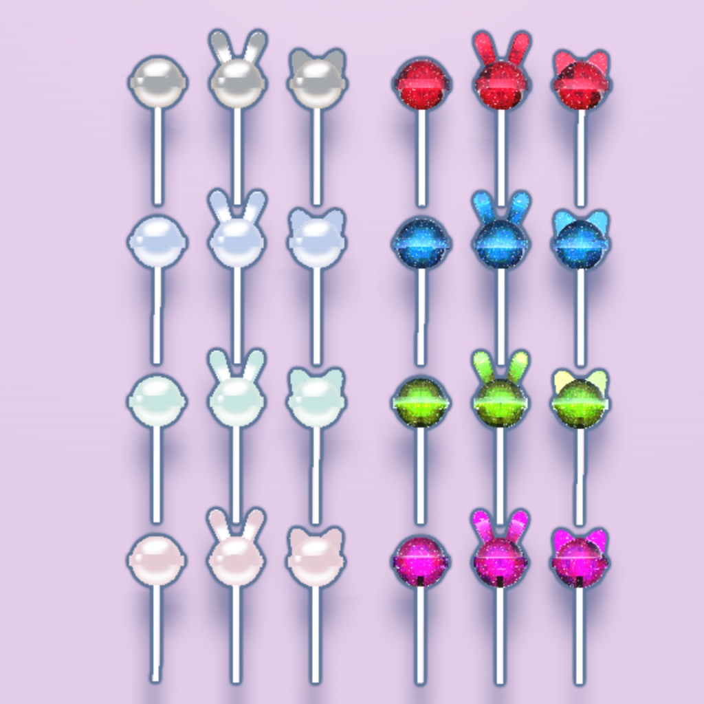 VRChat想定 パールマットキャップ