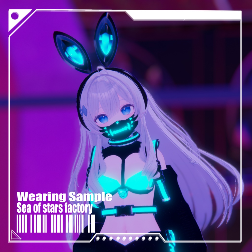 サイバーパンクバニー 3アバター対応