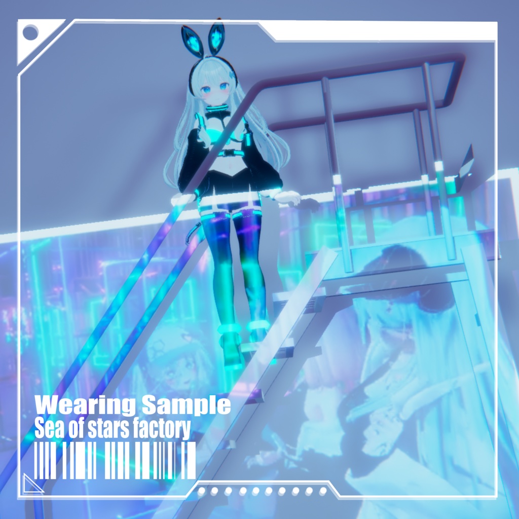 サイバーパンクバニー 3アバター対応