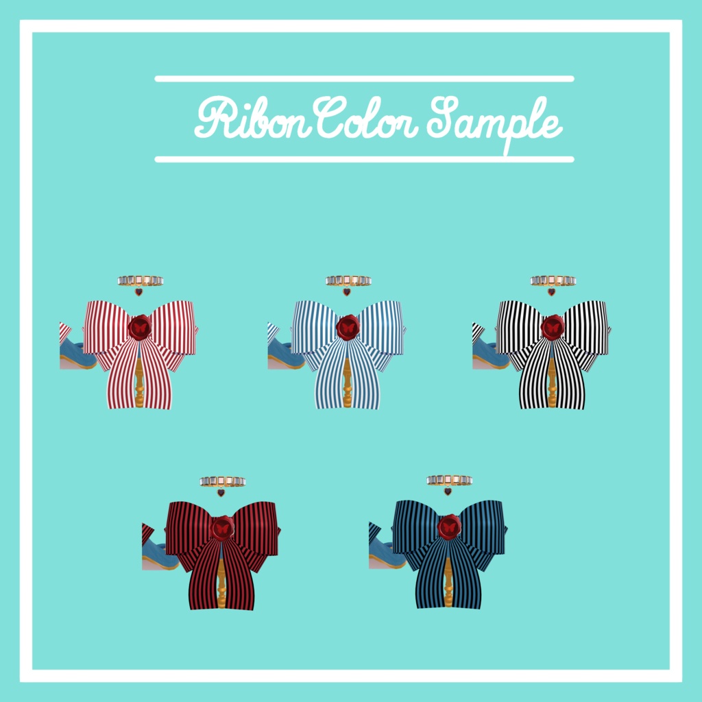 VRChat想定 ヒールアセット シャルロッテ 複数アバター対応