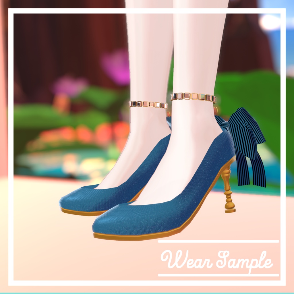 VRChat想定 ヒールアセット シャルロッテ 複数アバター対応