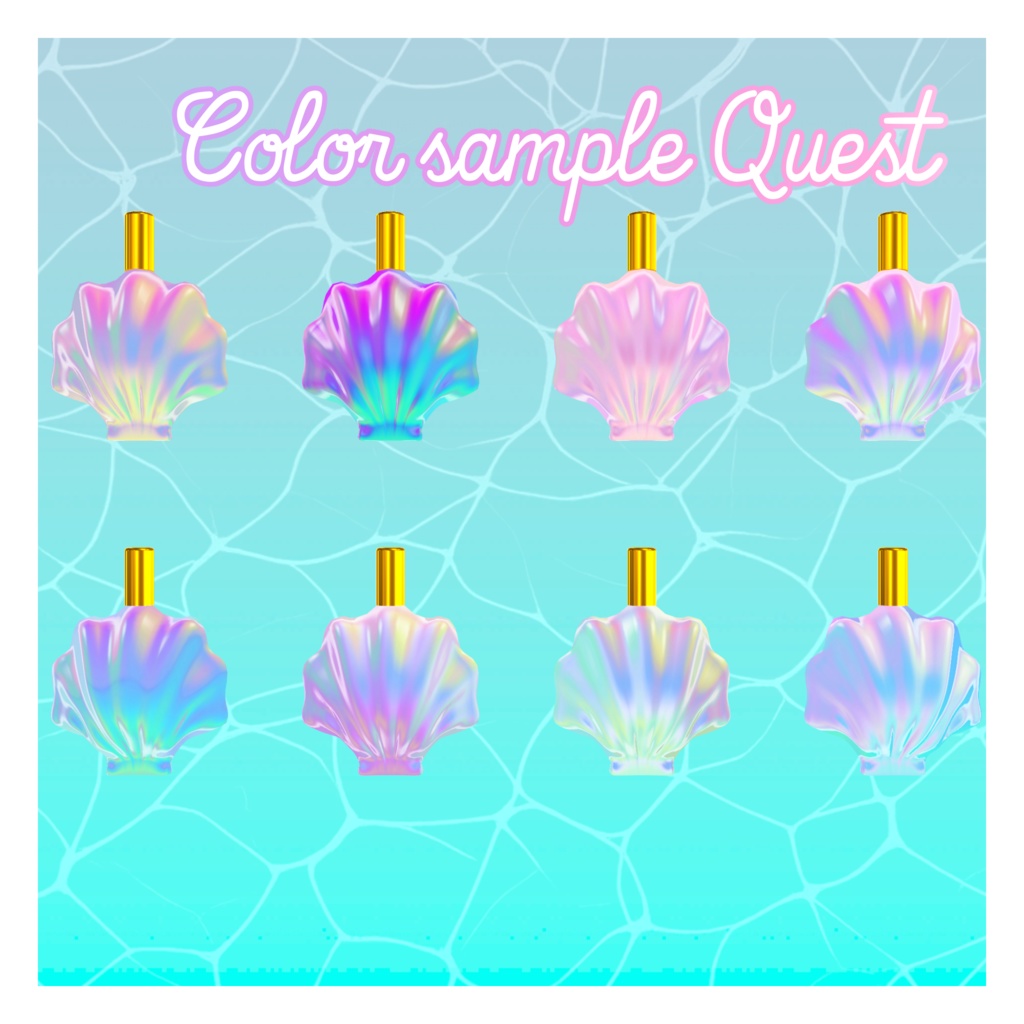 VRC想定 バブルマットキャップアセット