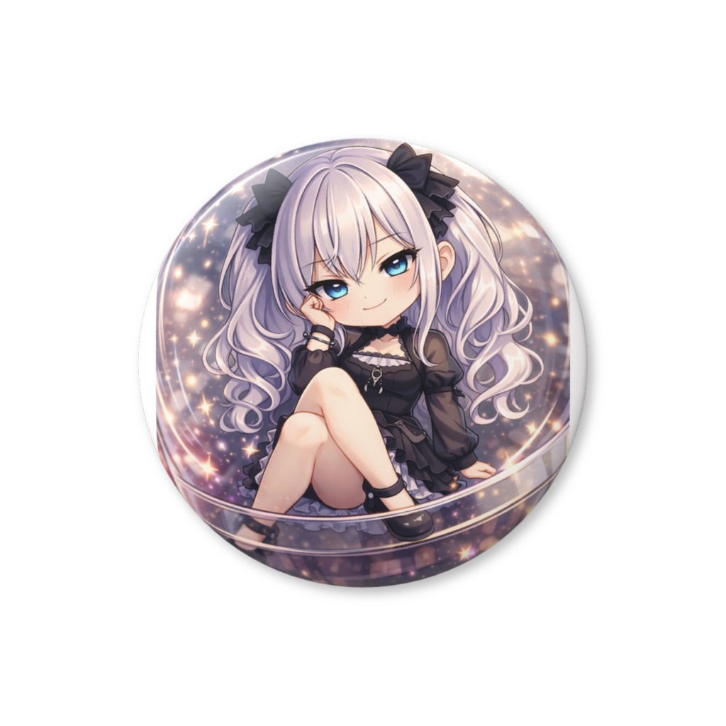 缶バッジ　電脳の魔女Mira