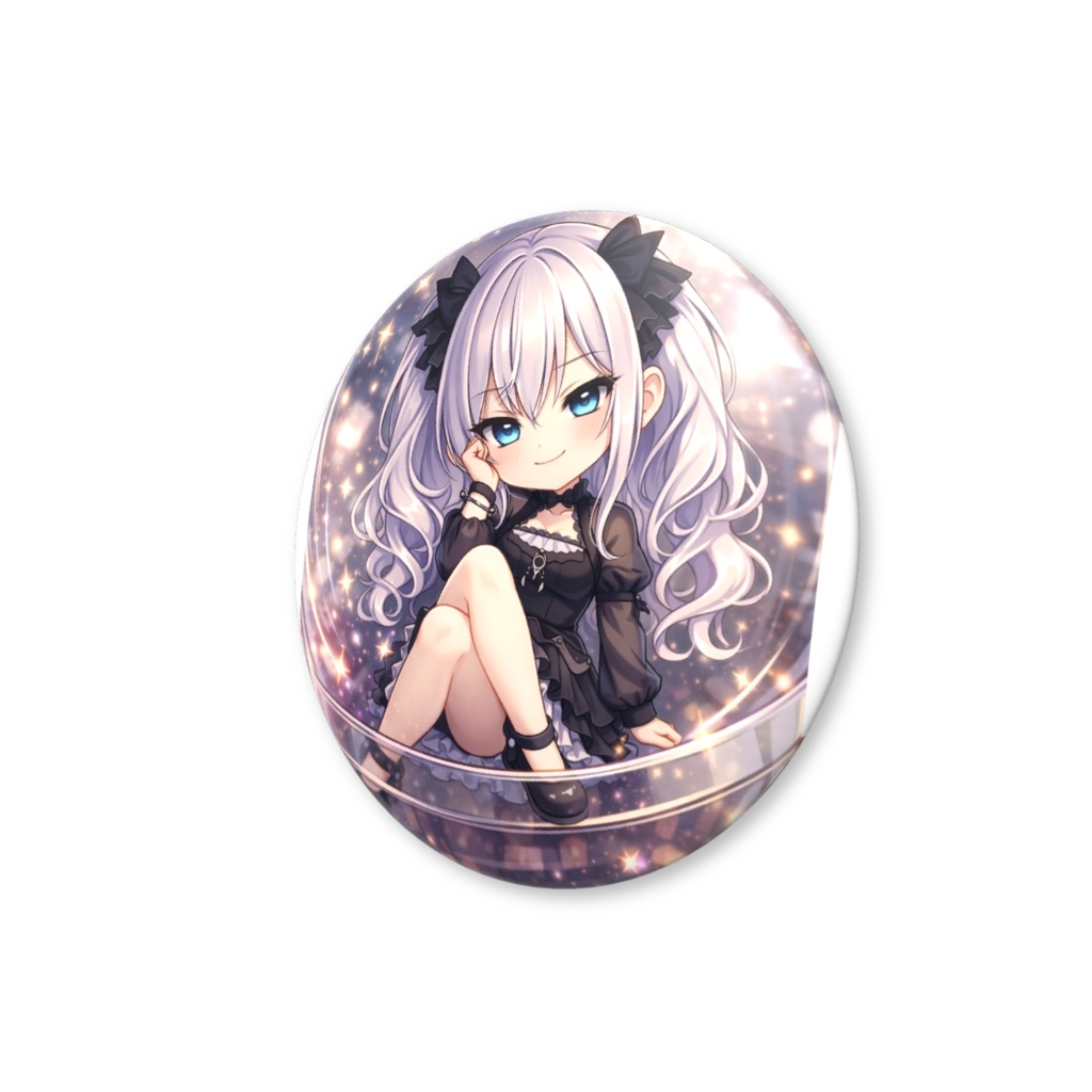 缶バッジ 電脳の魔女Mira