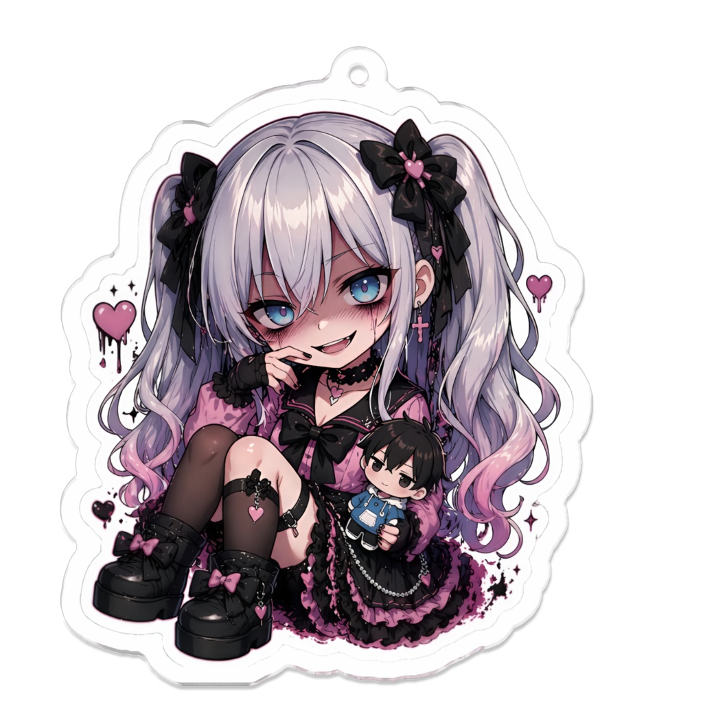 期間限定(4/24-5/15)　YANDERE Mira 70×70(mm)