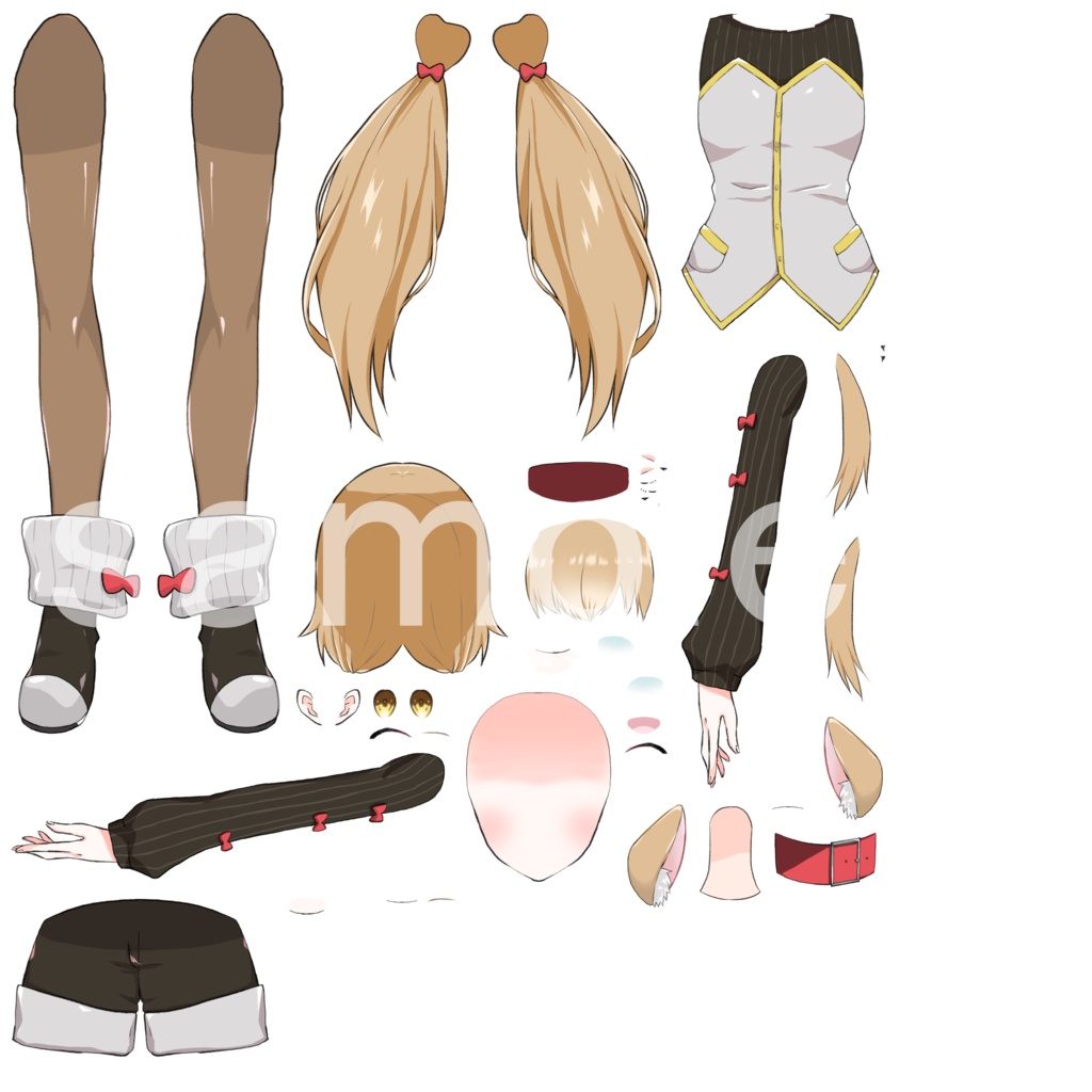 汎用型Live2Dモデル