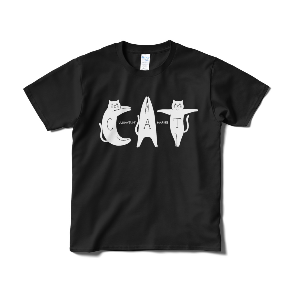 C.A.T【Tシャツ(短納期)ブラック】