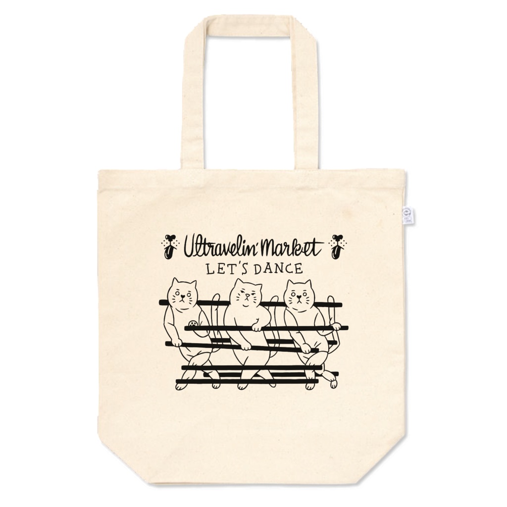 レッツダンス【トートバッグ M】