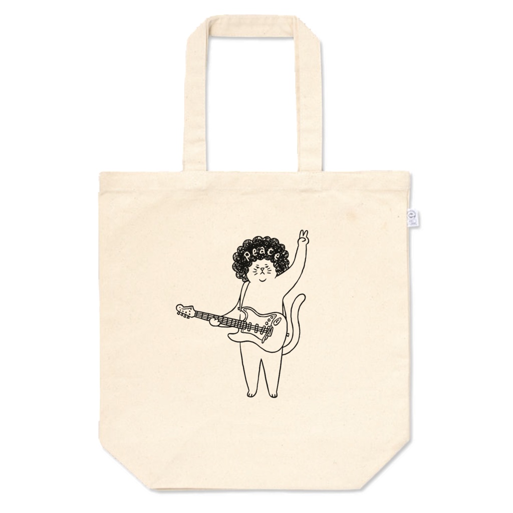 ピース【トートバッグ M】