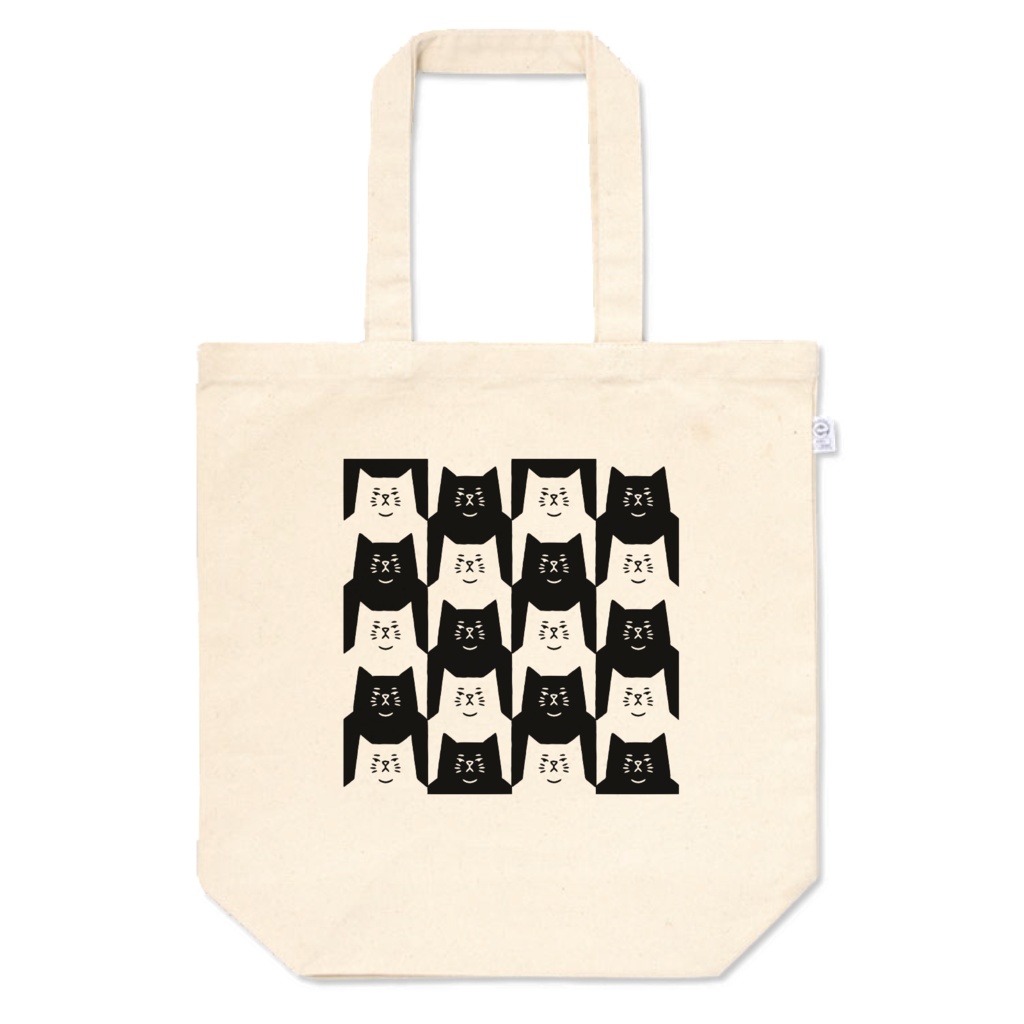 ねこ千鳥【トートバッグ M】