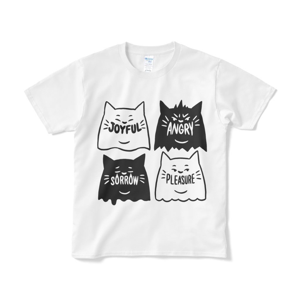 喜怒哀楽【Tシャツ(短納期)】