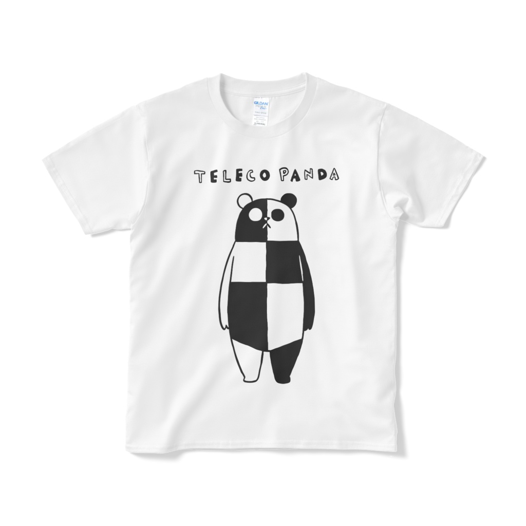 市松パンダ【Tシャツ（短納期）】