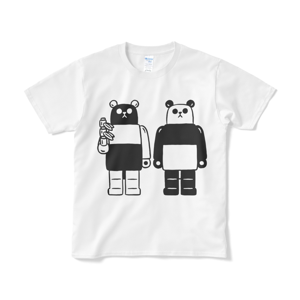 パンダブロック【Tシャツ（短納期）】