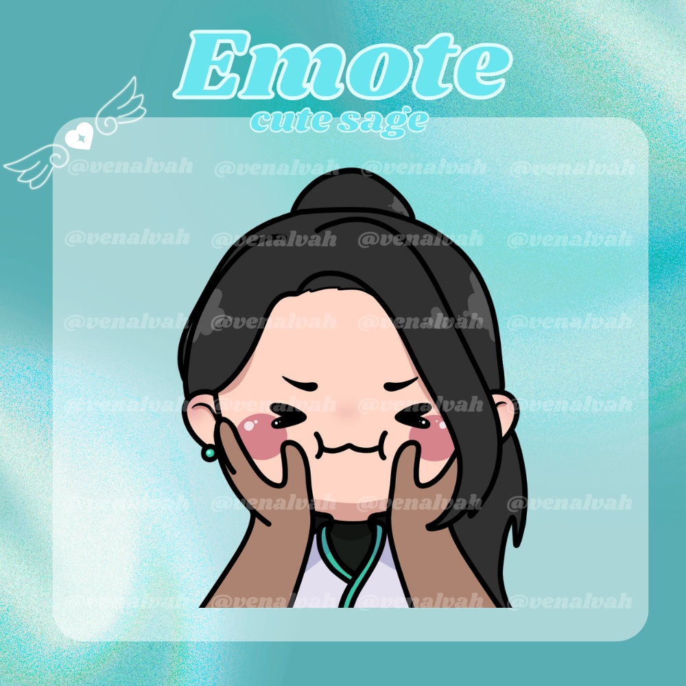 【Twitch Emote】sage valorant emote twitch emotes