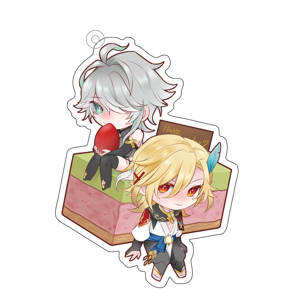 0211発行『バースデーアクリルキーホルダー』